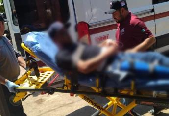 Cae de tercer piso y termina lesionado en El Colorado, Ahome