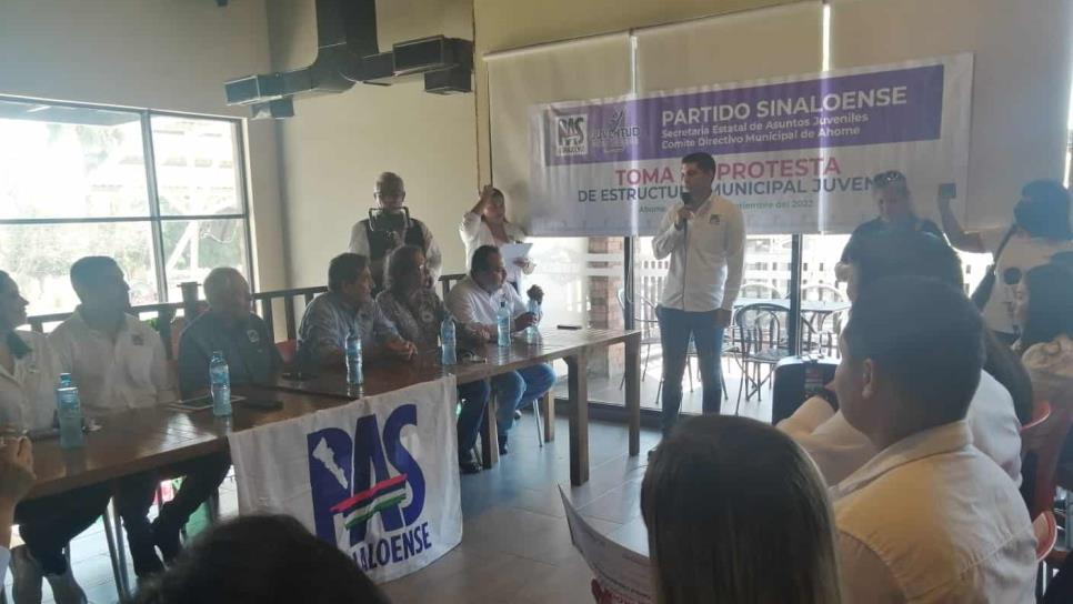 Rinde protesta el Comité Juvenil Municipal del PAS en Ahome