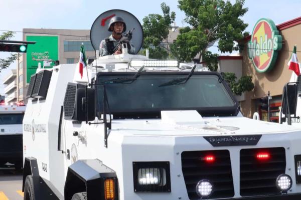 Retirar a Guardia Nacional y Ejército de las calles sería un error: Cuén