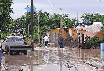 Por lluvias, familias de Escuinapa y Costa Rica sufrieron inundaciones