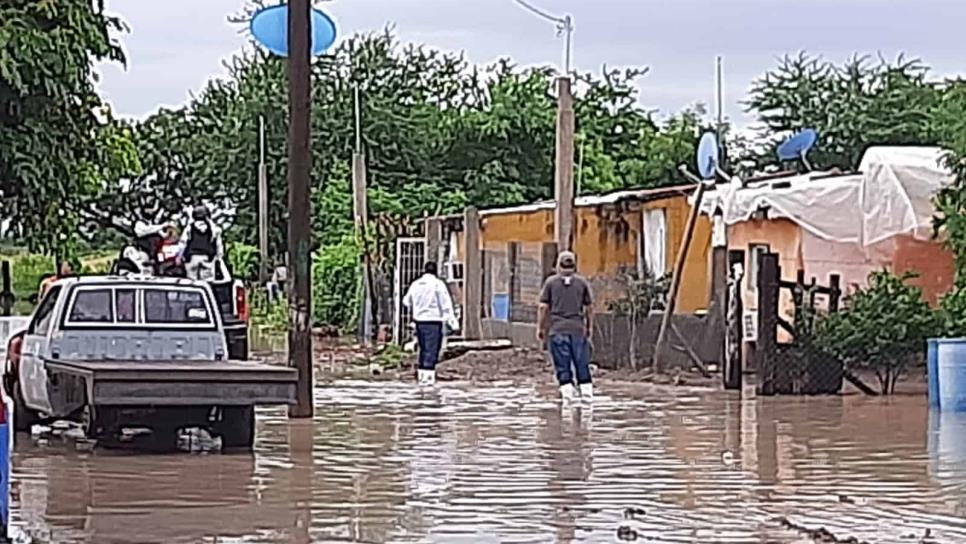 Por lluvias, familias de Escuinapa y Costa Rica sufrieron inundaciones