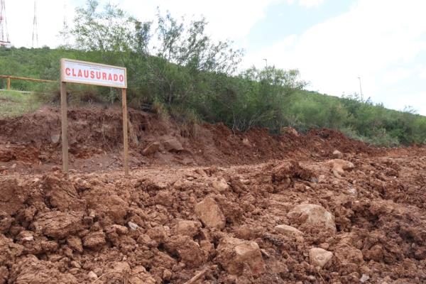 Clausura Profepa obra en Cerro de la Memoria