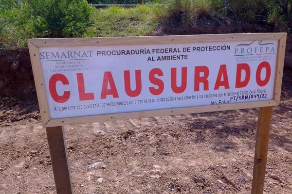 Clausura de obra en Cerro de la Memoria fue por denuncia ante la Profepa