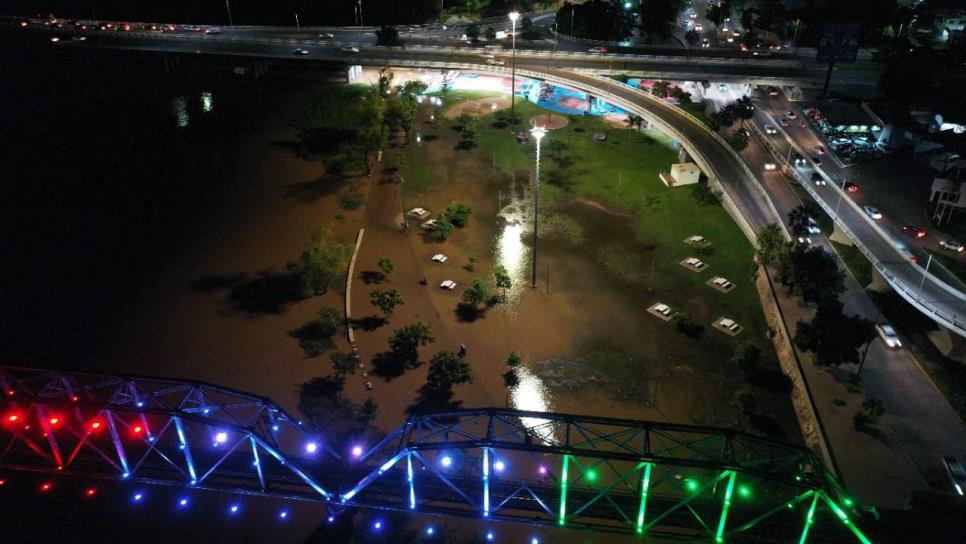 Por lluvias en Culiacán, cierran temporalmente Parque Las Riberas y Parque Acuático