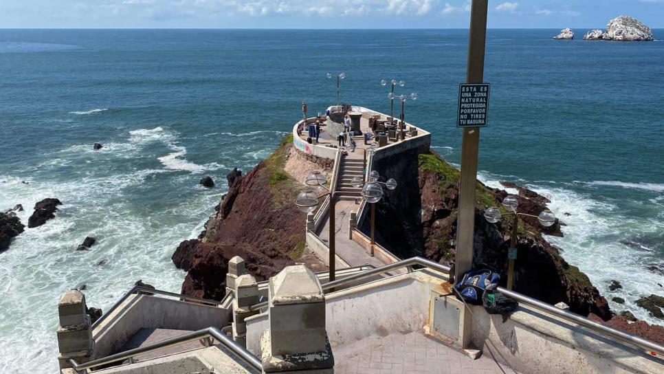 Turistas aplauden remodelación del «Corazón» de Mazatlán