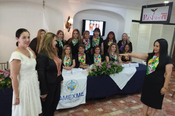 Mirna Patricia Cinco Wong, nueva presidenta de AMEXME Los Mochis
