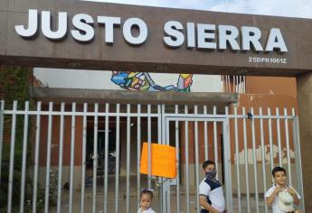 Madres de familia no ceden, primaria Justo Sierra sigue tomada
