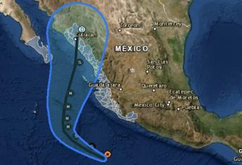 Es inminente, «Orlene» tocará tierra en Sinaloa como categoría 1, asegura Conagua