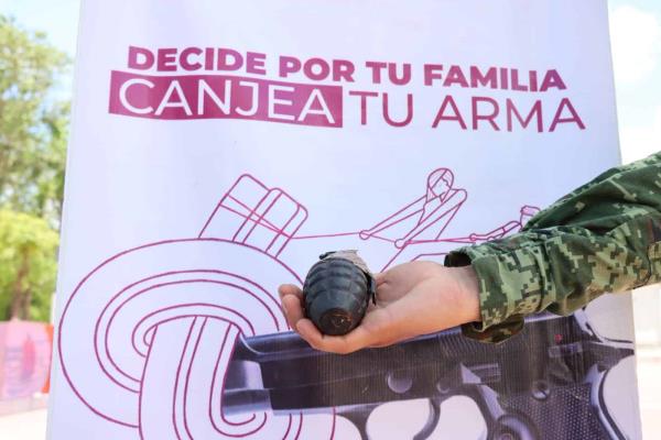 Por huracán «Orlene», se pospone canje de armas en Mazatlán