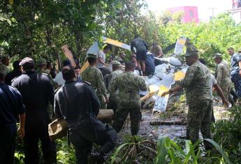 Se desploma helicóptero de la Marina en Tabasco: hay 3 muertos