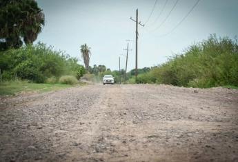 El lunes arranca la rehabilitación de caminos rurales de Ahome