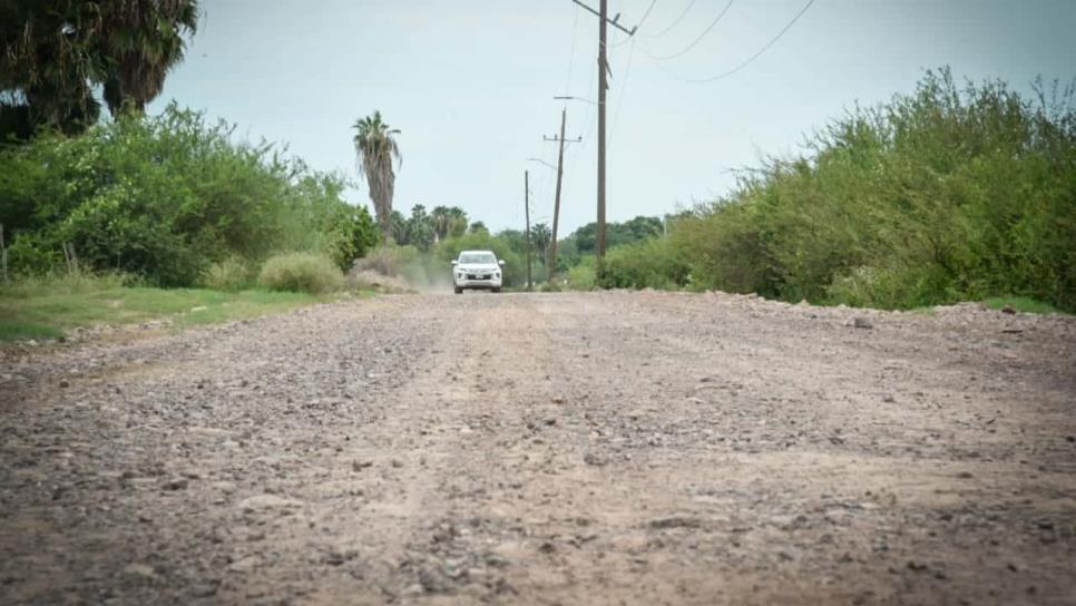 El lunes arranca la rehabilitación de caminos rurales de Ahome