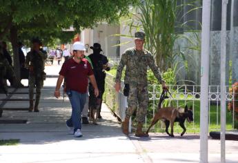 Pese amenaza de bomba, no es necesaria la vigilancia permanente de la Sedena en palacio