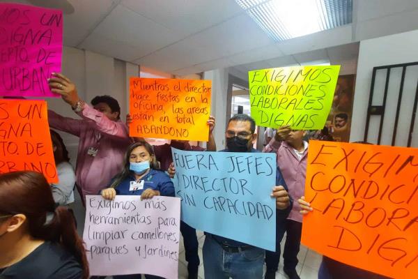 Trabajadores del Stasam piden la «cabeza» del Director de Servicios Públicos en Mazatlán