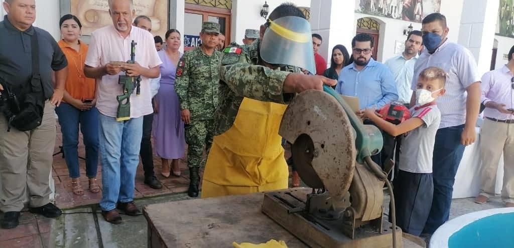 Inicia Campaña de Canje de Armas de Fuego en Sinaloa, encabezada por el Ejército Mexicano