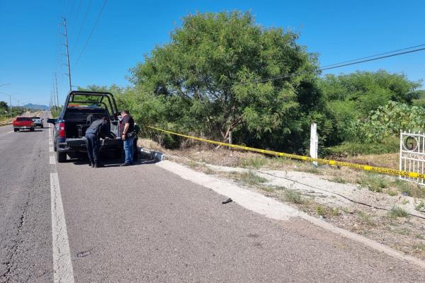 Ejecutado a balazos y con las manos atadas hallan a un hombre en la salida norte de Culiacán