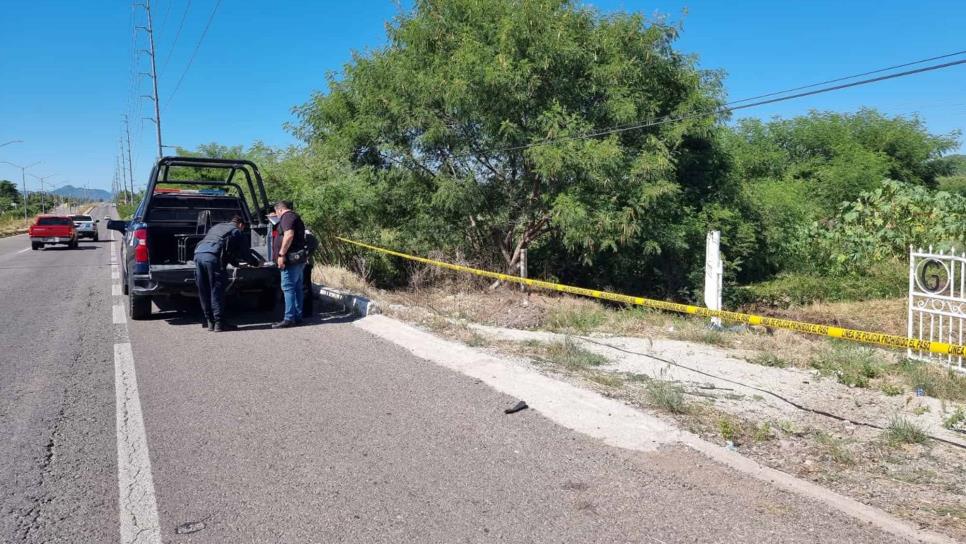 Ejecutado a balazos y con las manos atadas hallan a un hombre en la salida norte de Culiacán