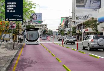 Gámez Mendívil no descarta obra del metrobús para Culiacán