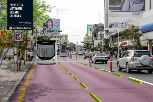 Gámez Mendívil no descarta obra del metrobús para Culiacán