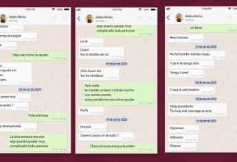 Revelan conversaciones privadas entre «Alito» Moreno y Adela Micha