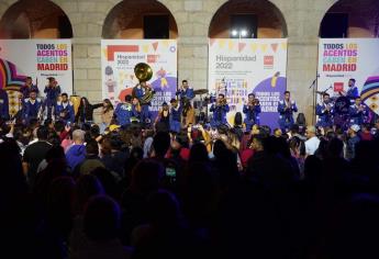 La música sinaloense «retumbó» en la Plaza Mayor de Madrid