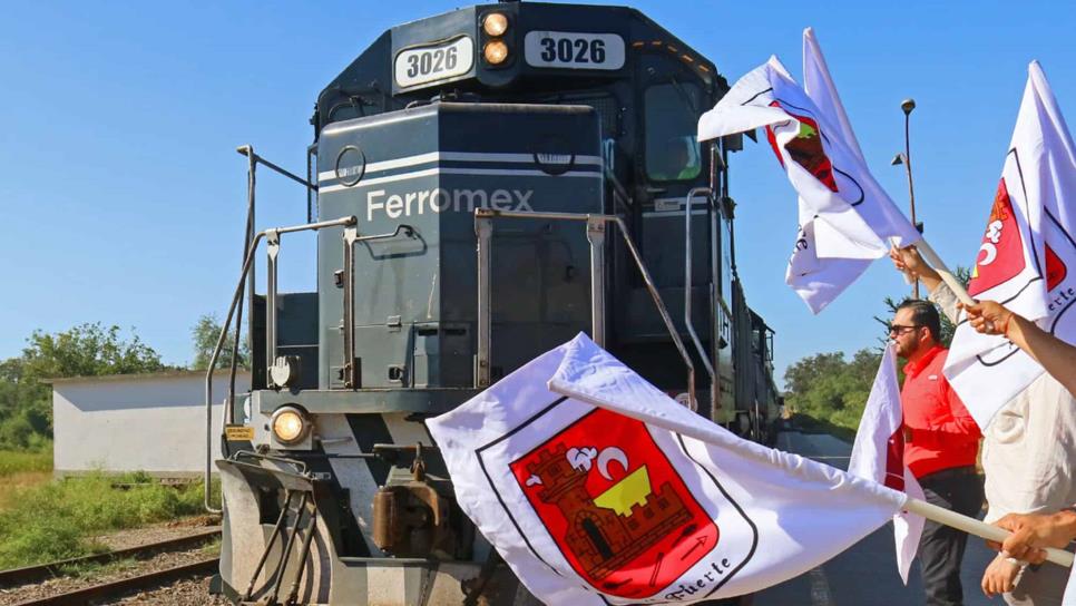 ¡La espera terminó! El Chepe Express recibe la bienvenida en El Fuerte