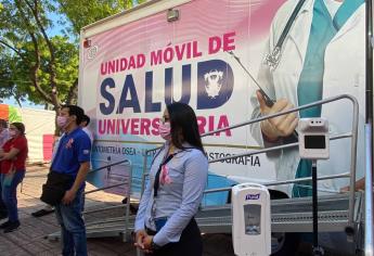La UAS habilita Unidad de Salud Móvil para detectar cáncer de mama