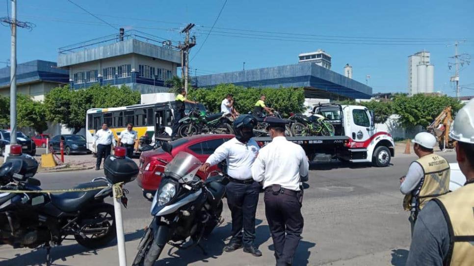 Continúa la cacería contra motociclistas en Mazatlán