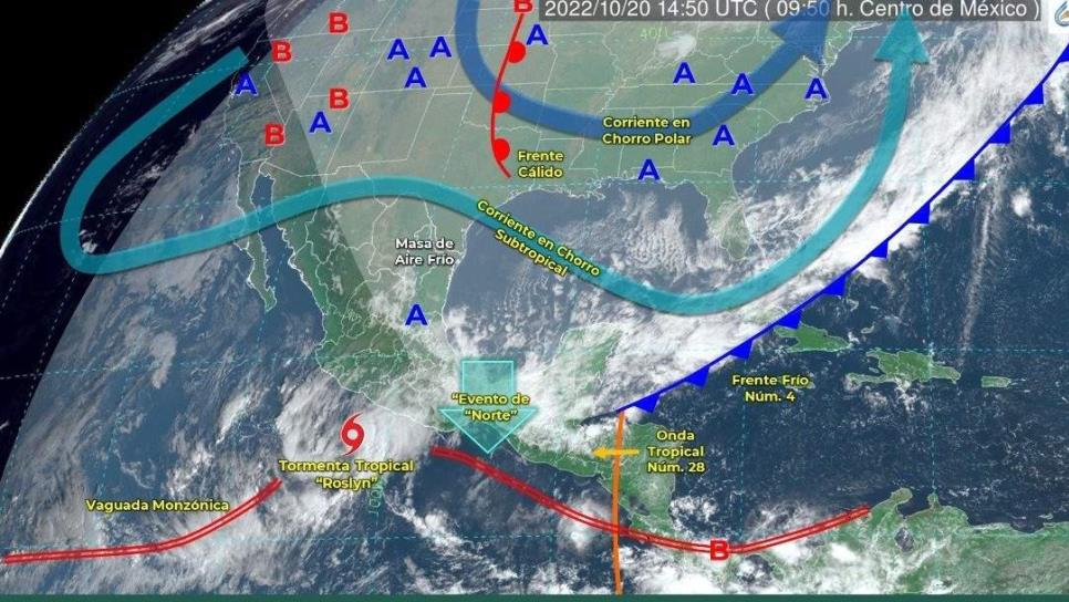 Se forma Tormenta Tropical «Roslyn»