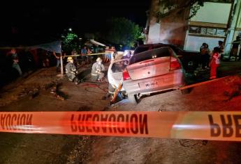 Trabajador del Ayuntamiento de Culiacán muere aplastado por automóvil en Infonavit Cañadas