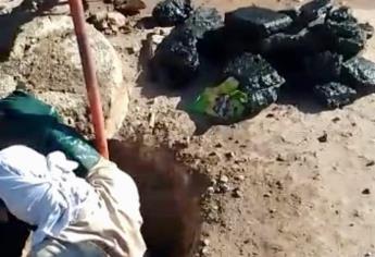 JAPAMA retira piedras, bolsas de basura y lodo de alcantarillas