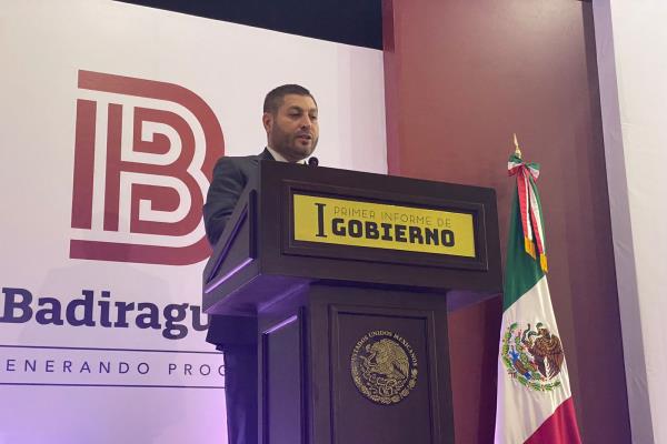 José Paz López presenta su primer informe de gobierno como alcalde de Badiraguato