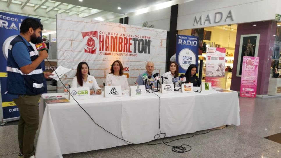 Presentan el Hambretón 2022 de Los Mochis