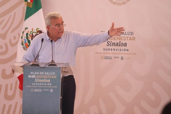 «Yo soy un chairo del Presidente»: Rubén Rocha Moya