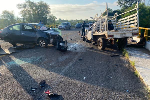 Fallece adulto que resultó herido en accidente vial, en Mocorito