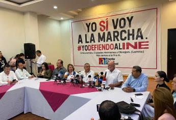 Partidos de oposición convocan a marcha en contra de la Reforma Electoral en Culiacán