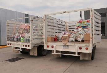 Gobierno de Mazatlán entregan los primeros apoyos invernales en la zona serrana