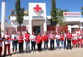 Inaugura alcalde de Badiraguato instalaciones remodeladas de Cruz Roja