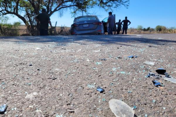 Aparatoso accidente en El Carrizo deja 5 adultos mayores lesionados