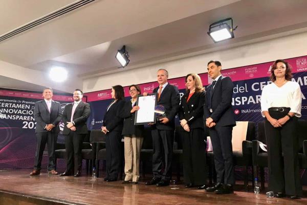 INAI reconoce a Ahome con 2do. lugar nacional en Innovación en Transparencia 2022