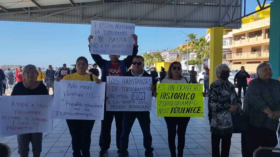 Topolobampo dice «No» a venta de predio «standard» durante conmemoración de 136 aniversario