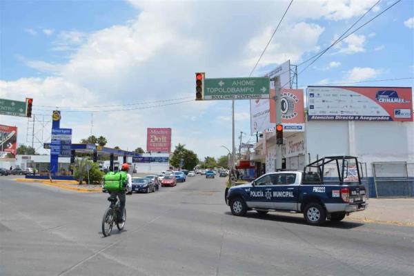 Nula infraestructura para ciclistas en Los Mochis