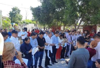 Entrega obras en la sindicatura de El Recodo gracias al programa «Adopta una comunidad»