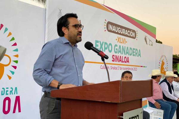 «Estamos muy contentos del regreso de la Expo Ganadera Sinaloa»: Juan de Dios Gámez