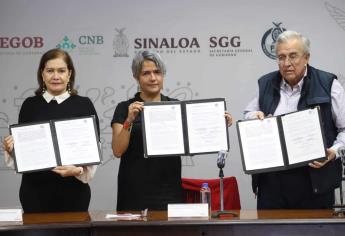 Sinaloa firma convenio de colaboración con la Comisión Nacional de Búsqueda de Personas Desaparecidas