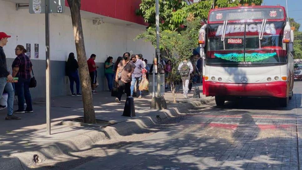 Top 5 de las «peores» rutas del transporte público en Culiacán