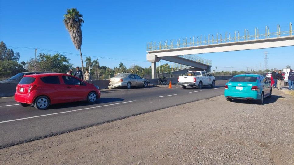 Se registran tres accidentes seguidos en la México 15