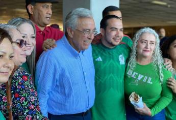 Rocha Moya listo para la marcha de AMLO; marchará con todo el contingente de Sinaloa