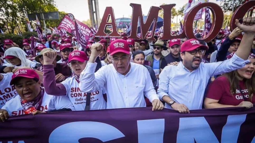 Para la marcha de AMLO alcalde de Culiacán gastó alrededor de 10 mil pesos; aseguró no se «facturarán» al Ayuntamiento