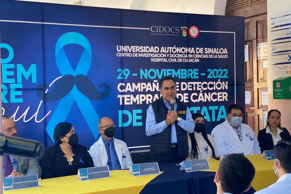 Con consultas gratuitas, La UAS arranca Campaña de Detección Temprana de Cáncer de Próstata